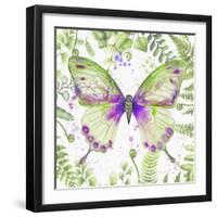 Botanical Butterfly Beauty 3-Jean Plout-Framed Giclee Print