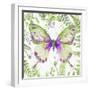 Botanical Butterfly Beauty 3-Jean Plout-Framed Giclee Print