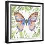 Botanical Butterfly Beauty 5-Jean Plout-Framed Giclee Print