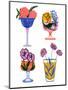 Botanical Cocktails-Tara Reed-Mounted Art Print