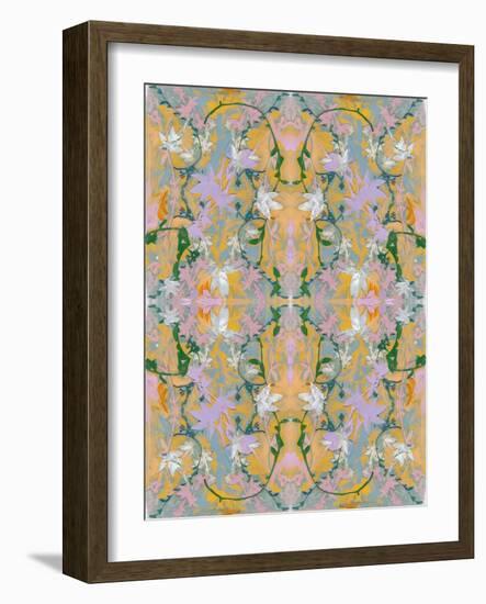 Botanical Collage # 4, 2017-David McConochie-Framed Giclee Print