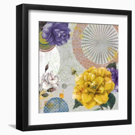 Botanical Collage-Anna Polanski-Framed Art Print