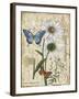 Botanical-Daisey-Grande Marqueritte-Damask-Jean Plout-Framed Giclee Print