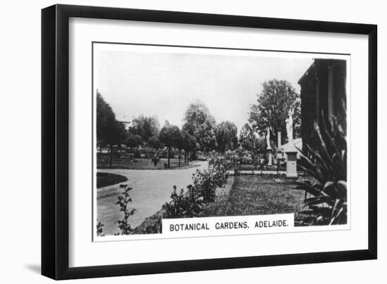 Botanical Gardens, Adelaide, Australia, 1928-null-Framed Giclee Print