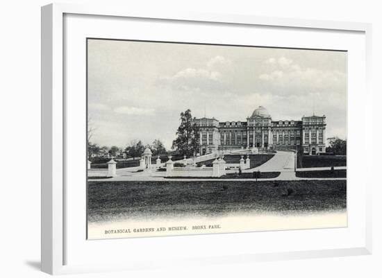 Botanical Gardens and Museum, Bronx Park-null-Framed Art Print