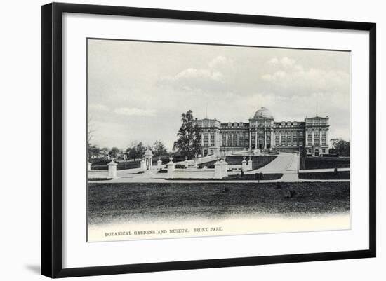 Botanical Gardens and Museum, Bronx Park-null-Framed Art Print