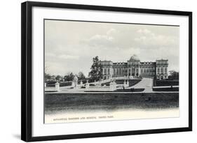 Botanical Gardens and Museum, Bronx Park-null-Framed Art Print