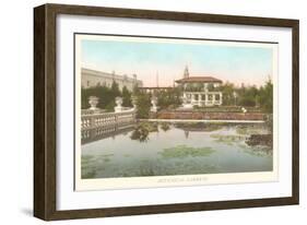 Botanical Gardens, Balboa Park, San Diego, California-null-Framed Art Print