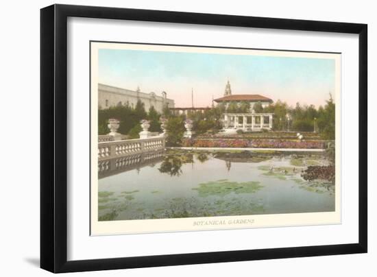 Botanical Gardens, Balboa Park, San Diego, California-null-Framed Art Print