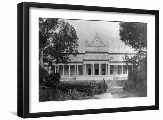 Botanical Gardens, Brindaba, India, 1917-null-Framed Giclee Print