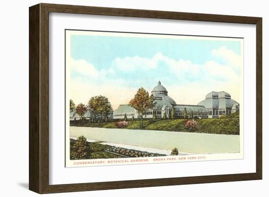 Botanical Gardens, Bronx Park, New York City-null-Framed Art Print