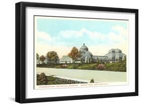 Botanical Gardens, Bronx Park, New York City-null-Framed Art Print