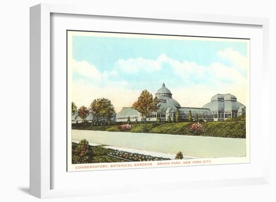 Botanical Gardens, Bronx Park, New York City-null-Framed Art Print