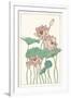 Botanical Gloriosa Lotus I-Melissa Wang-Framed Art Print