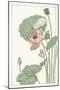 Botanical Gloriosa Lotus II-Melissa Wang-Mounted Art Print