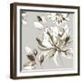 Botanical Gray I-Asia Jensen-Framed Art Print