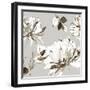 Botanical Gray II-Asia Jensen-Framed Art Print