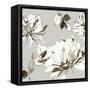 Botanical Gray II-Asia Jensen-Framed Stretched Canvas
