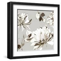 Botanical Gray II-Asia Jensen-Framed Art Print