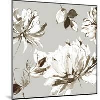 Botanical Gray II-Asia Jensen-Mounted Art Print