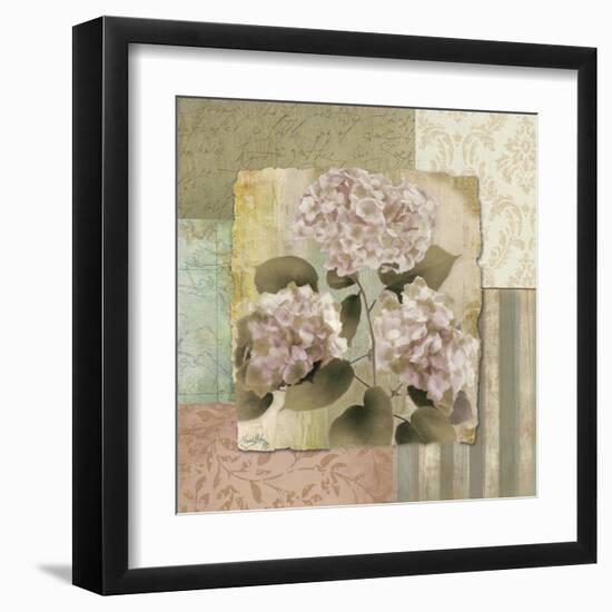 Botanical Hydrangeas-Elizabeth Medley-Framed Art Print