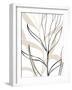 Botanical Lines Art-Elena Ristova-Framed Giclee Print