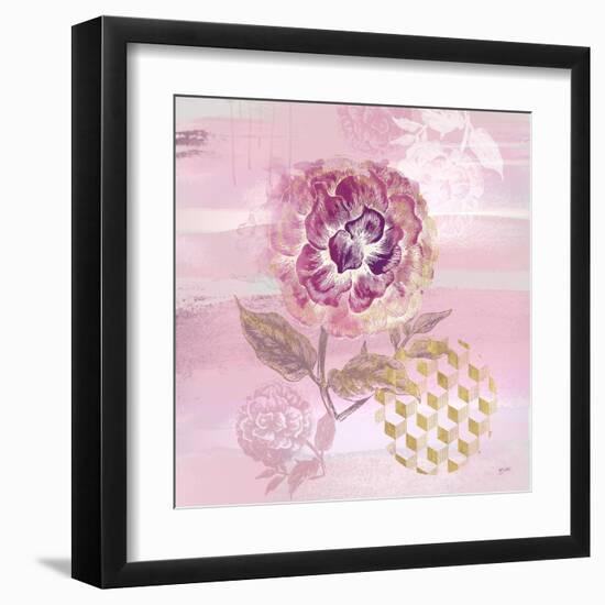 Botanical Musings Square-Bella Dos Santos-Framed Art Print