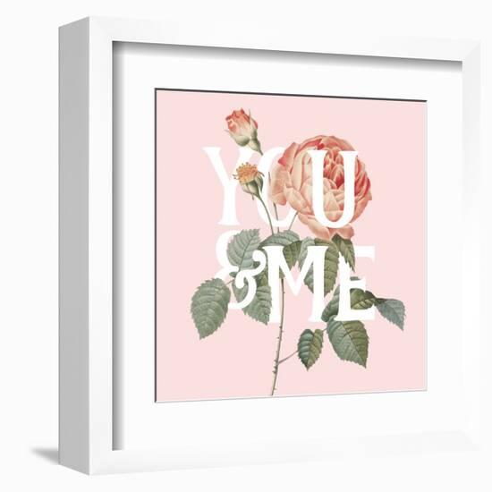 Botanical Pink Rose II You-Wild Apple Portfolio-Framed Art Print