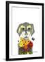 Botanical Pup-Sartoris ART-Framed Giclee Print