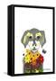 Botanical Pup-Sartoris ART-Framed Stretched Canvas