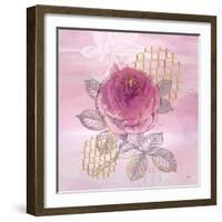 Botanical Reverie Square-Bella Dos Santos-Framed Art Print