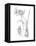 Botanical Sketch IV-Ethan Harper-Framed Stretched Canvas