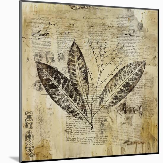 Botanical Sketchbook I-null-Mounted Giclee Print