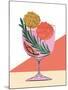 Botanical Spritz Cocktail-Tara Reed-Mounted Art Print