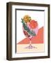 Botanical Spritz Cocktail-Tara Reed-Framed Art Print