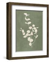 Botanical Study II Forest Green-Julia Purinton-Framed Art Print