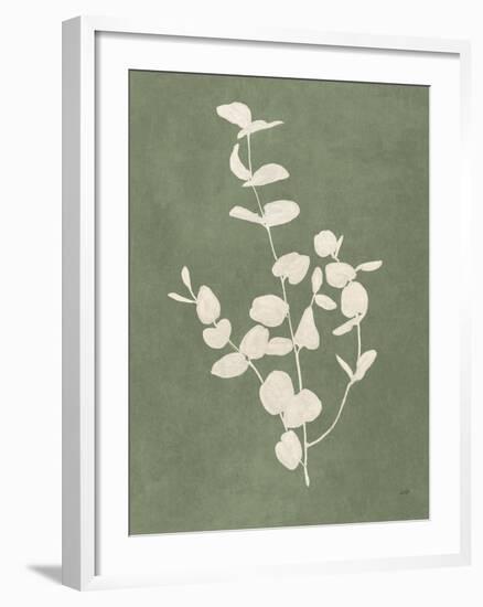 Botanical Study II Forest Green-Julia Purinton-Framed Art Print