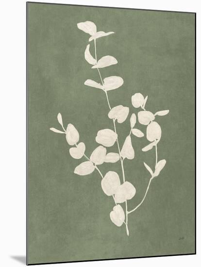 Botanical Study II Forest Green-Julia Purinton-Mounted Art Print