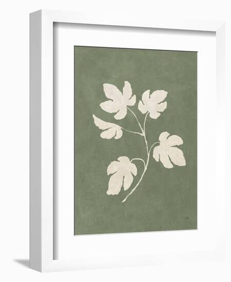 Botanical Study III Forest Green-Julia Purinton-Framed Art Print