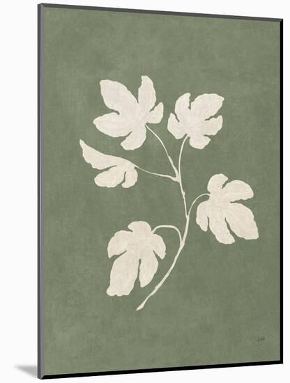 Botanical Study III Forest Green-Julia Purinton-Mounted Art Print