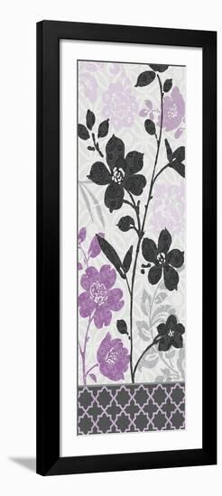 Botanical Touch II Lavender-Lisa Audit-Framed Art Print