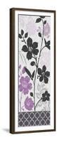 Botanical Touch II Lavender-Lisa Audit-Framed Premium Giclee Print