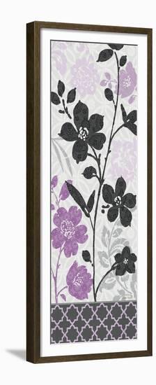Botanical Touch II Lavender-Lisa Audit-Framed Premium Giclee Print