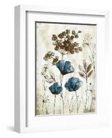 Botanical Trio II Neutral Crop-Silvia Vassileva-Framed Art Print