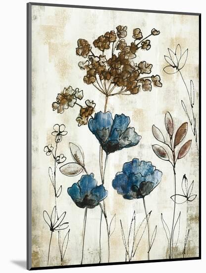 Botanical Trio II Neutral Crop-Silvia Vassileva-Mounted Art Print