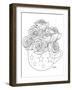 Botanicals 11-KCDoodleArt-Framed Giclee Print