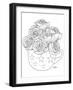 Botanicals 11-KCDoodleArt-Framed Giclee Print