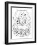 Botanicals 12-KCDoodleArt-Framed Giclee Print