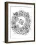 Botanicals 14-KCDoodleArt-Framed Giclee Print