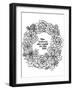 Botanicals 14-KCDoodleArt-Framed Giclee Print